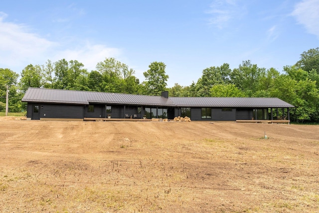 7931 Concord Rd, Johnstown, OH 43031 - view of front of house with a metal roof