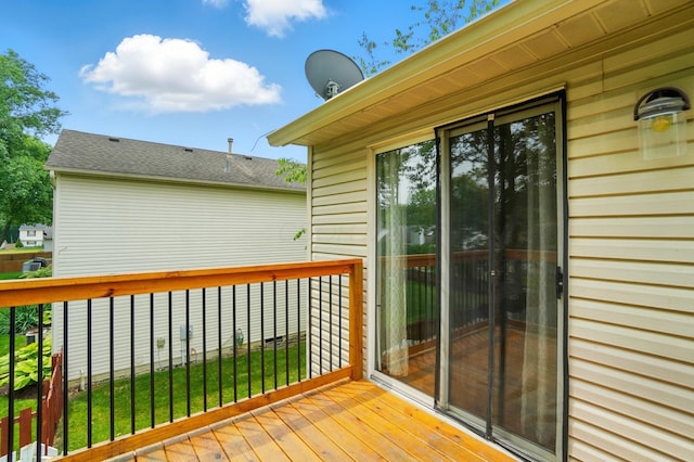418 Broadview Ct, Pataskala, OH 43062 - view of wooden terrace
