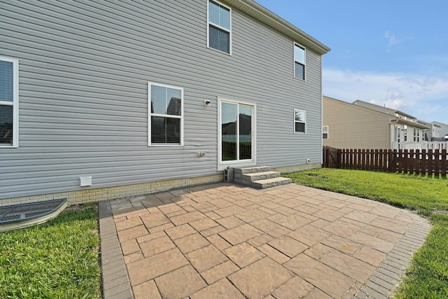 2576 Brook Run Dr, Lancaster, OH 43130 - rear view of property with a patio area and entry steps