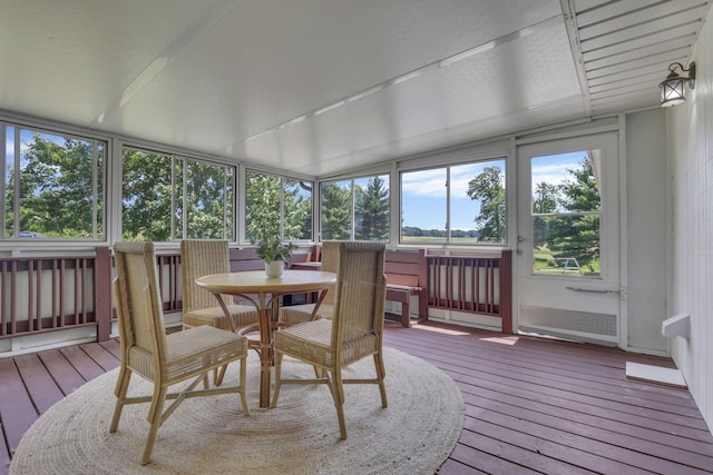 4476 Stiving Rd, Shelby, OH 44875 - sunroom with healthy amount of natural light and outdoor dining area