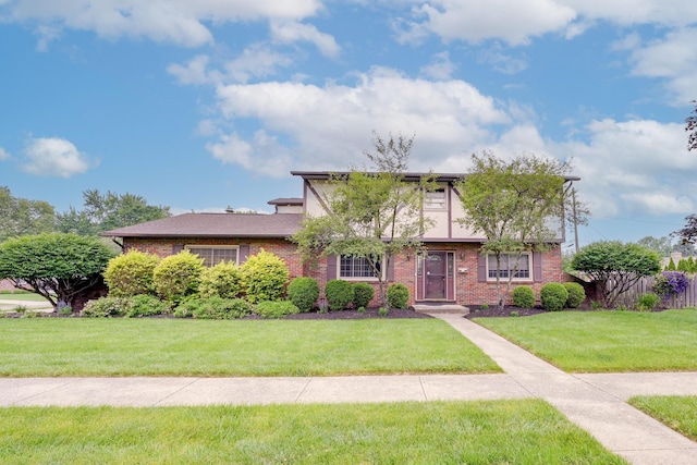 4909 Vanlear Rd, Columbus, OH 43229 - tudor home featuring brick siding