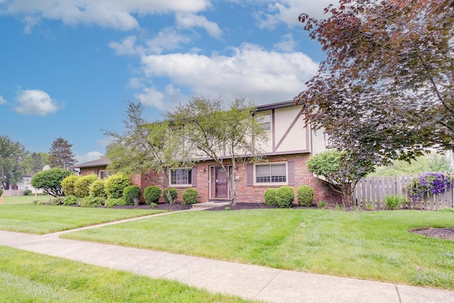 4909 Vanlear Rd, Columbus, OH 43229 - english style home featuring brick siding