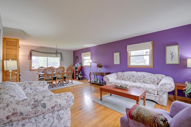 4909 Vanlear Rd, Columbus, OH 43229 - living room with plenty of natural light and light wood-style flooring
