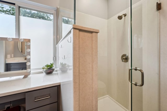 5191 Hialeah Ct, Columbus, OH 43221 - full bath with a shower stall and vanity