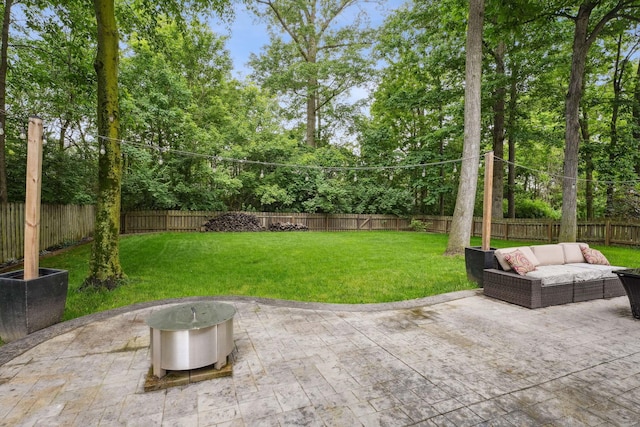 5191 Hialeah Ct, Columbus, OH 43221 - view of patio featuring outdoor lounge area
