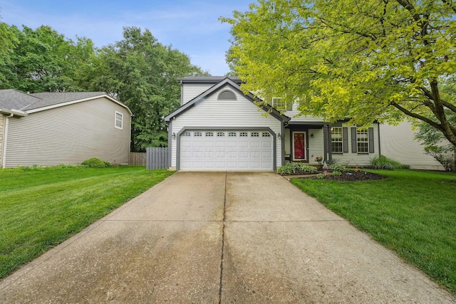 5191 Hialeah Ct, Columbus, OH 43221 - view of front of home featuring a garage and concrete driveway
