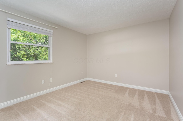 8732 Eastfield Ct, Pickerington, OH 43147 - empty room with carpet floors and a textured ceiling