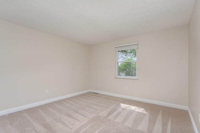 8732 Eastfield Ct, Pickerington, OH 43147 - empty room featuring a textured ceiling and light carpet