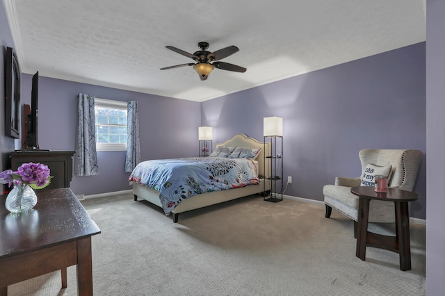 68 Nadine Pl N, Westerville, OH 43081 - bedroom with carpet floors and a ceiling fan