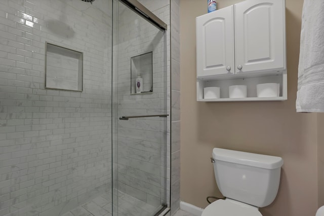68 Nadine Pl N, Westerville, OH 43081 - bathroom with a shower stall and toilet