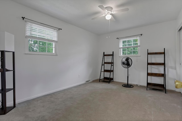 68 Nadine Pl N, Westerville, OH 43081 - bedroom with carpet flooring and ceiling fan