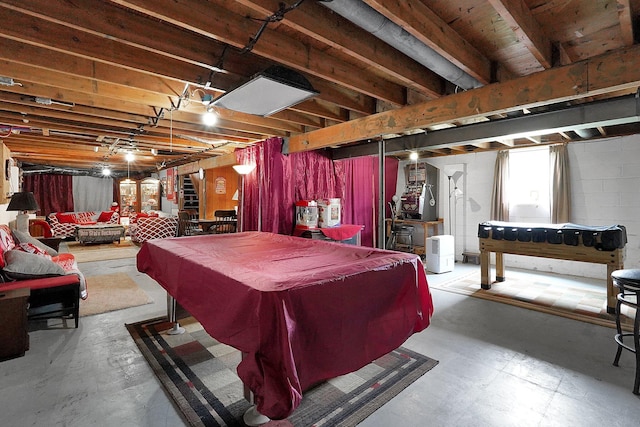 13111 King Rd NE, Thornville, OH 43076 - recreation room featuring billiards table