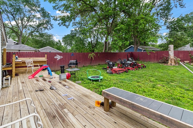 565 S Kellner Rd, Columbus, OH 43209 - view of wooden terrace