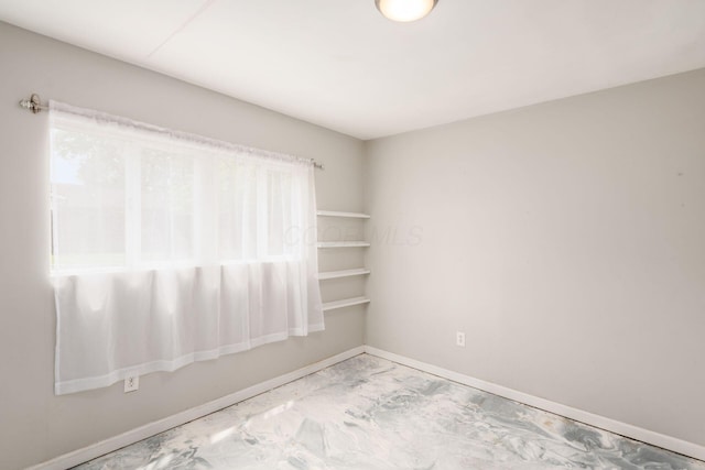 5186 Meadowbrook Dr, Columbus, OH 43207 - unfurnished room with baseboards and marble finish flooring