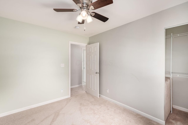 5186 Meadowbrook Dr, Columbus, OH 43207 - unfurnished bedroom with light colored carpet, a closet, and baseboards