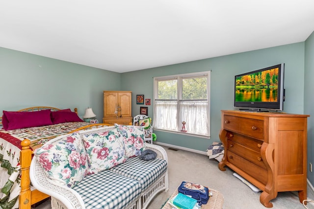 445 Cedar Hill Rd SW, Amanda, OH 43102 - bedroom featuring baseboards and light carpet