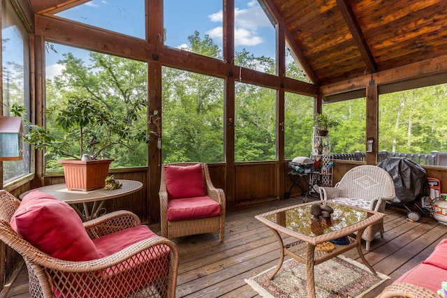 445 Cedar Hill Rd SW, Amanda, OH 43102 - sunroom with plenty of natural light