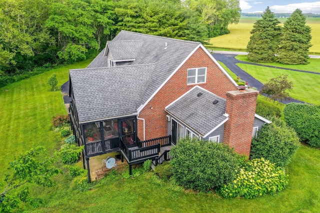 445 Cedar Hill Rd SW, Amanda, OH 43102 - aerial view of property and surrounding area