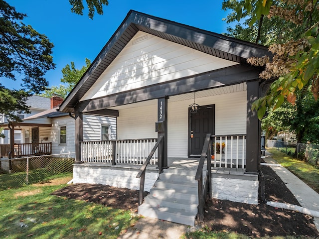 1432 Cordell Ave, Columbus, OH 43211 - view of front of property with covered porch