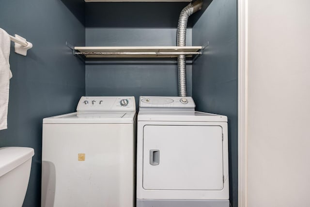 1530 Slade Ave Unit 101, Columbus, OH 43235 - washroom featuring washing machine and clothes dryer