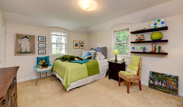 259 N Stanwood Rd, Columbus, OH 43209 - bedroom featuring light carpet and baseboards