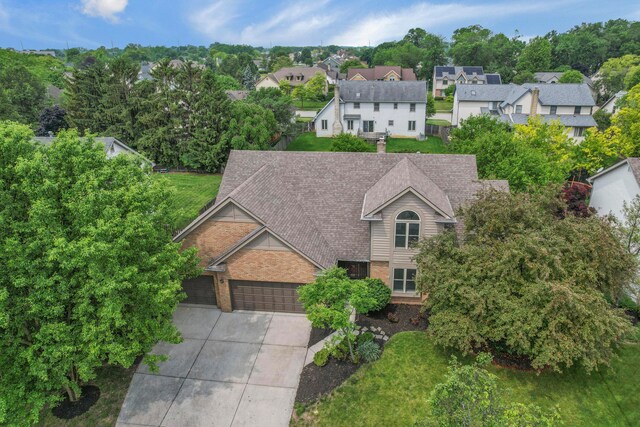 4583 Hunting Creek Dr, Grove City, OH 43123 - aerial view of residential area