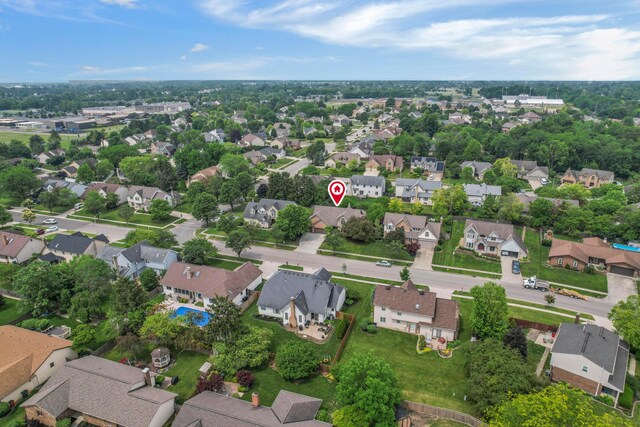 4583 Hunting Creek Dr, Grove City, OH 43123 - aerial view of residential area