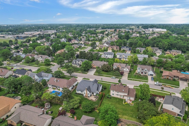4583 Hunting Creek Dr, Grove City, OH 43123 - aerial perspective of suburban area