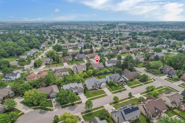 4583 Hunting Creek Dr, Grove City, OH 43123 - aerial perspective of suburban area