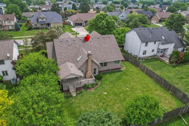 4583 Hunting Creek Dr, Grove City, OH 43123 - aerial perspective of suburban area