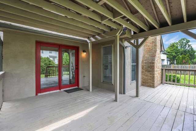 4583 Hunting Creek Dr, Grove City, OH 43123 - view of deck
