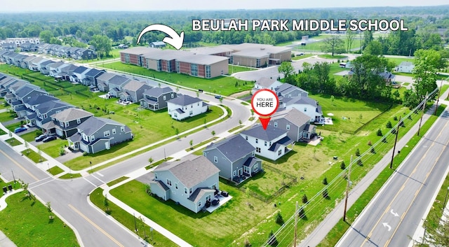 3895 Brody Dr, Grove City, OH 43123 - aerial perspective of suburban area
