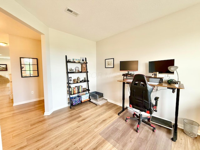 3895 Brody Dr, Grove City, OH 43123 - office area with wood finished floors and baseboards