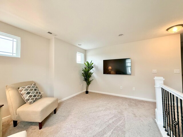 3895 Brody Dr, Grove City, OH 43123 - sitting room with carpet, plenty of natural light, and baseboards