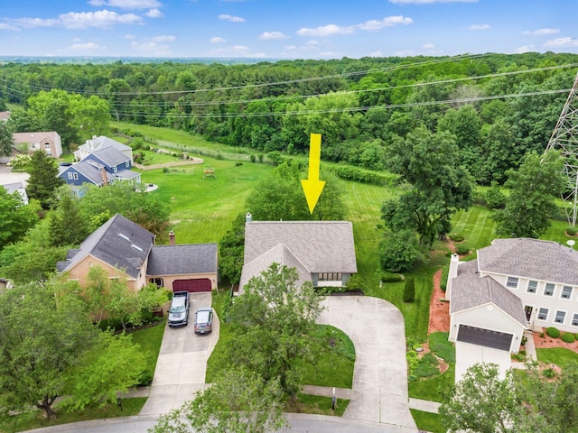 5434 Flat Head Ct, Columbus, OH 43230 - drone / aerial view of a forest