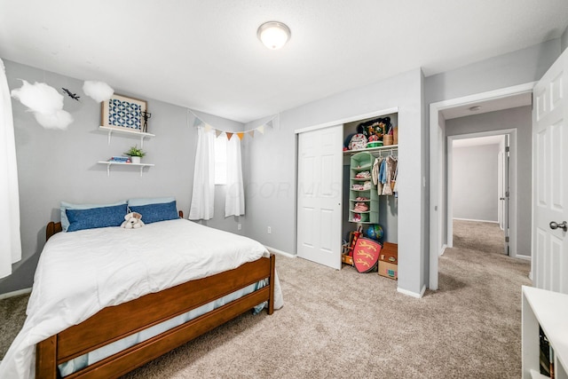 1058 Erickson Ave, Columbus, OH 43227 - carpeted bedroom featuring a closet and baseboards