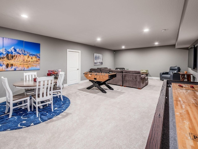 2235 Forestview Ln, Delaware, OH 43015 - game room with carpet and recessed lighting