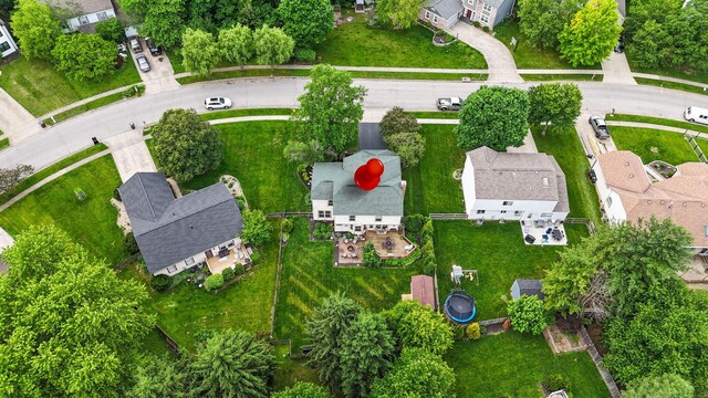 388 Slate Run Dr, Powell, OH 43065 - aerial view of residential area