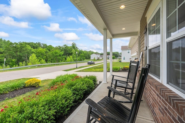 206 Rochdale Run, Delaware, OH 43015 - view of covered porch