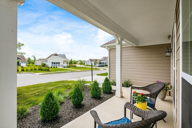 3446 Joberry Loop, Grove City, OH 43123 - view of patio / terrace featuring a residential view