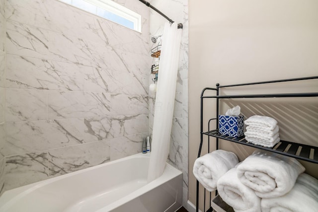 3446 Joberry Loop, Grove City, OH 43123 - bathroom with shower / tub combo with curtain
