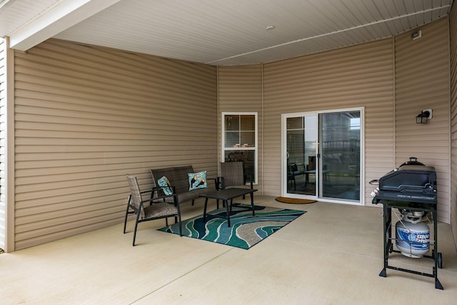 3446 Joberry Loop, Grove City, OH 43123 - view of patio / terrace featuring an outdoor living space and a grill