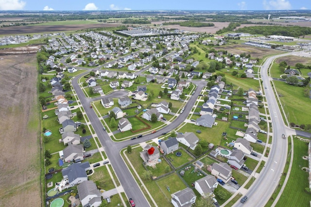 982 Margate Cir, London, OH 43140 - aerial view of property and surrounding area with nearby suburban area