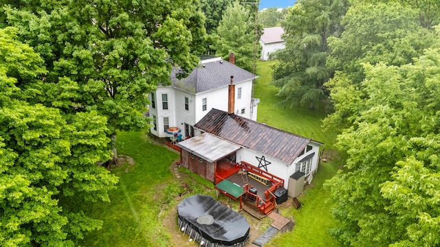 841 Township Highway 52, Nevada, OH 44849 - aerial view of property and surrounding area