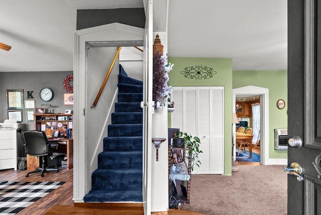 841 Township Highway 52, Nevada, OH 44849 - stairway featuring heating unit