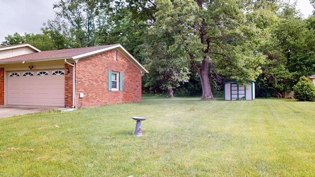 1371 Township Road 200, Bellefontaine, OH 43311 - view of green lawn with an attached garage