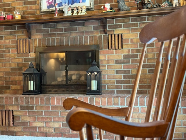 1371 Township Road 200, Bellefontaine, OH 43311 - detailed view of brick wall