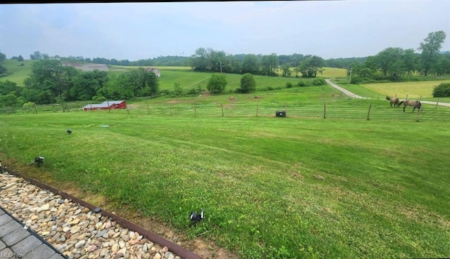 7360 Jones Rd, Nashport, OH 43830 - view of yard featuring a rural view