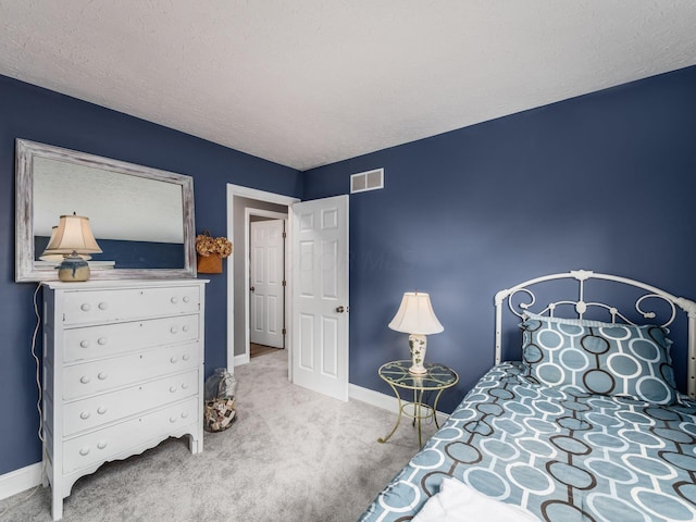 1835 Plains Blvd, Powell, OH 43065 - carpeted bedroom featuring baseboards and a textured ceiling