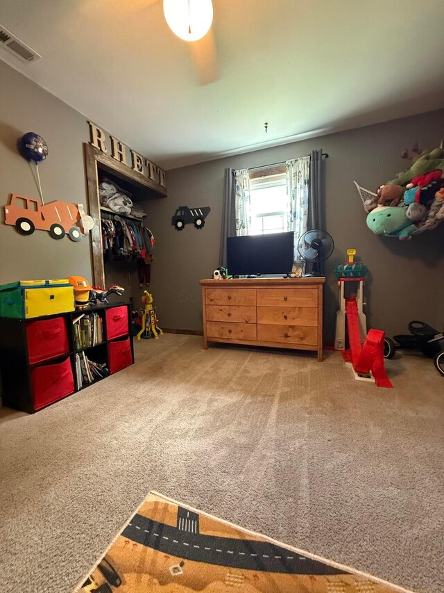 1775 Shoshoni Dr, Circleville, OH 43113 - recreation room featuring carpet